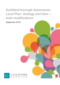 Submission Local Plan: Strategy and Sites – Main Modifications September 2018 Alternative Formats