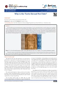 Why Is the Turin Shroud Not Fake?