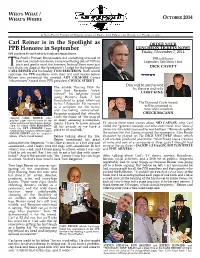 Carl Reiner Is in the Spotlight As PPB Honoree in September