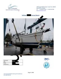 Sailboat Alphyn Survey Report