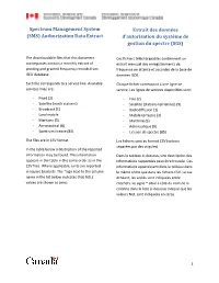 Spectrum Management System (SMS) Authorization Data Extract