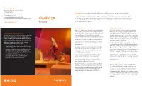 Studio 58 Or Navigating Your Way Through a Sea of Options, Our Focus Is on You and PRODUCTION Your Experience Here