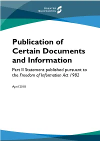 Freedom of Information Act 1982