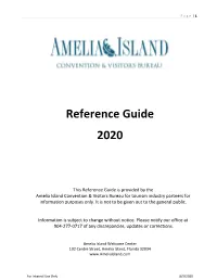 Reference Guide 2020
