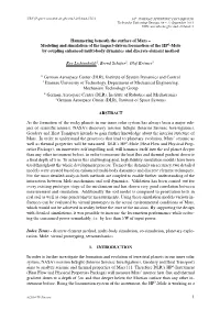Hammering Beneath the Surface of Mars – Modeling and Simulation Of