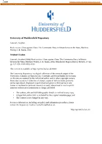 University of Huddersfield Repository