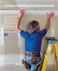 Crown-Molding Fundamentals