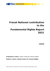 Fundamental Rights Report 2021