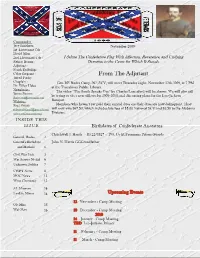 November 2009 Newsletter