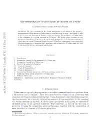 Arxiv:1812.07690V1 [Math.GT] 18 Dec 2018 Nahm Sums Are Special Q-Hypergeometric Series Whose Summand Involves a Quadratic Form, a Linear Form and a Constant