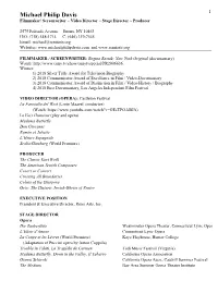 MPD CV Revised 2 26 19 No Kaiser
