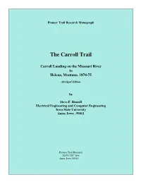 The Carroll Trail