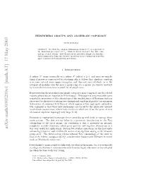 Arxiv:Math/0305250V1