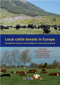 Local Cattle Breeds in Europe Development of Policies and Strategies for Self-Sustaining Breeds