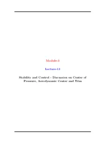 Module-3 Lecture-13 Stability and Control