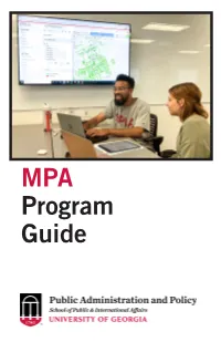 MPA Program Guide