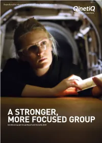 Qinetiq Group Plc Annual and Report Accounts 2014