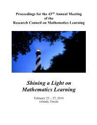 RCML 2016 Conference Proceedings