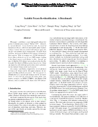 Scalable Person Re-Identification