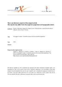 This Is an Electronic Reprint of the Original Article. This Reprint May Differ from the Original in Pagination and Typographic Detail