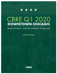 Downtown Chicago Multifamily Development Pipeline