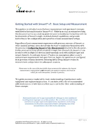 Getting Started with Smaart® V7: Basic Setup and Measuremen T