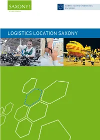 LOGISTICS LOCATION SAXONY Contents Imprint