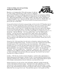 Program Notes
