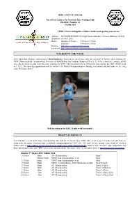 Walker of the Week What's Coming Up