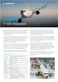 P-8A Poseidon