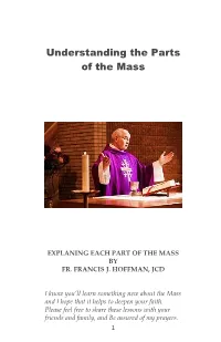 Understanding the Parts of the Mass