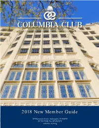 2018 New Member Guide