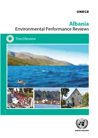 Albania Environmental Performance Reviews