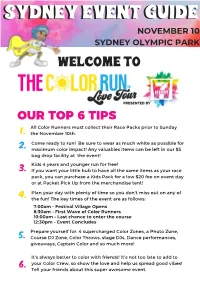 Sydney Event Guide