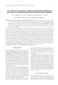 The Tamar Trough Revisited: Correlations Between Sedimentary Beds, Basalts, Their Ages and Valleyevolution, North Tasmania