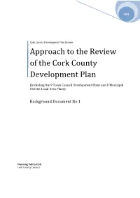 Approach to the Review of the Plan