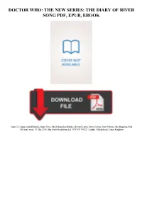 Doctor Who: the New Series: the Diary of River Song Pdf, Epub, Ebook