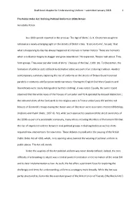 Draft Book Chapter for Understanding Uniform – Submitted January 2018
