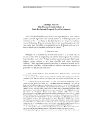 Due Process Considerations in State Unclaimed-Property Law Enforcement