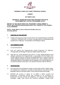 Format for Informal Cabinet Meetings