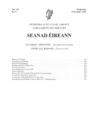 Seanad Éireann
