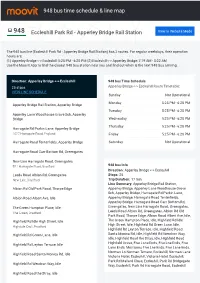 948 Bus Time Schedule & Line Route