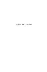 Building God's Kingdom