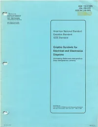 Graphic Symbols for Electrical and Electronics Diagrams (Including Reference Designation Letters)