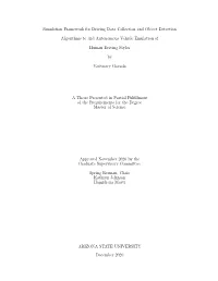 Simulation Framework for Driving Data Collection and Object Detection