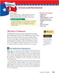 The Philip Nolan Expeditions When They First Heard of His Actions, Spanish Officials Thought That Philip Nolan Was Searching for Wealth