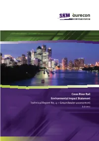 Cross River Rail TECHNICAL REPORT NO. 4 GROUNDWATER