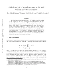 Global Analysis of a Predator-Prey Model with Variable Predator Search Rate
