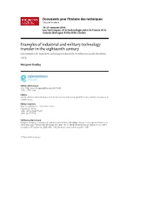 Examples of Industrial and Military Technology Transfer in The