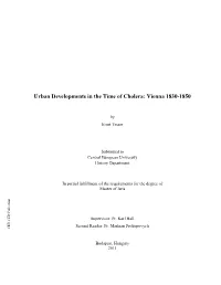 Urban Developments in the Time Of
